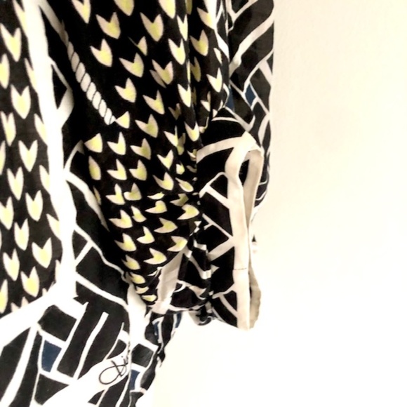 DVF Diane Von Furstenberg  Syrahni Silk & Cotton Tunic - Picture 6 of 8